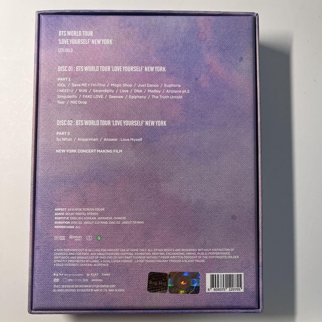 BTS ニューヨーク DVD