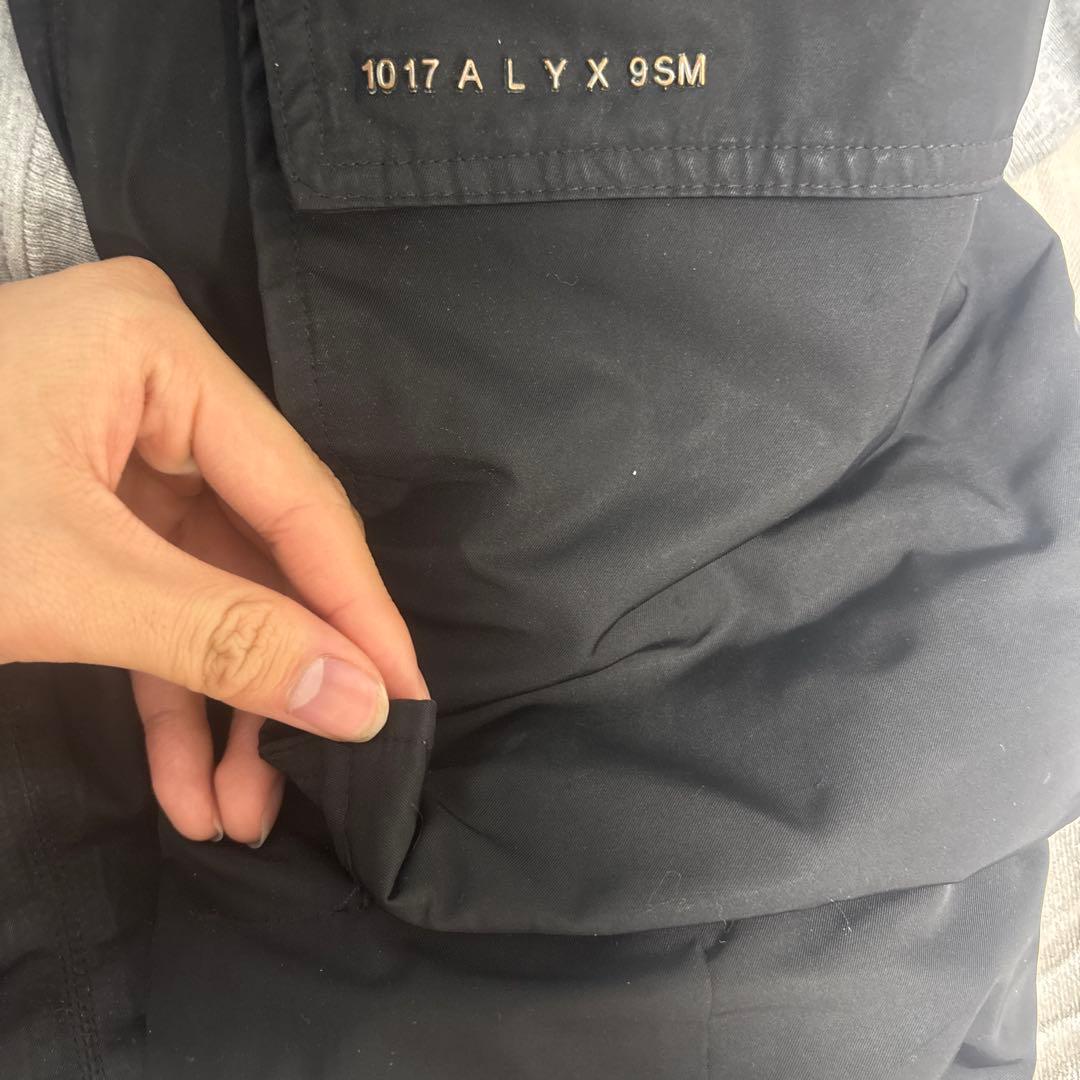 ALYX ナイロン カーゴパンツ ブラック 1017 ALYX 9SM