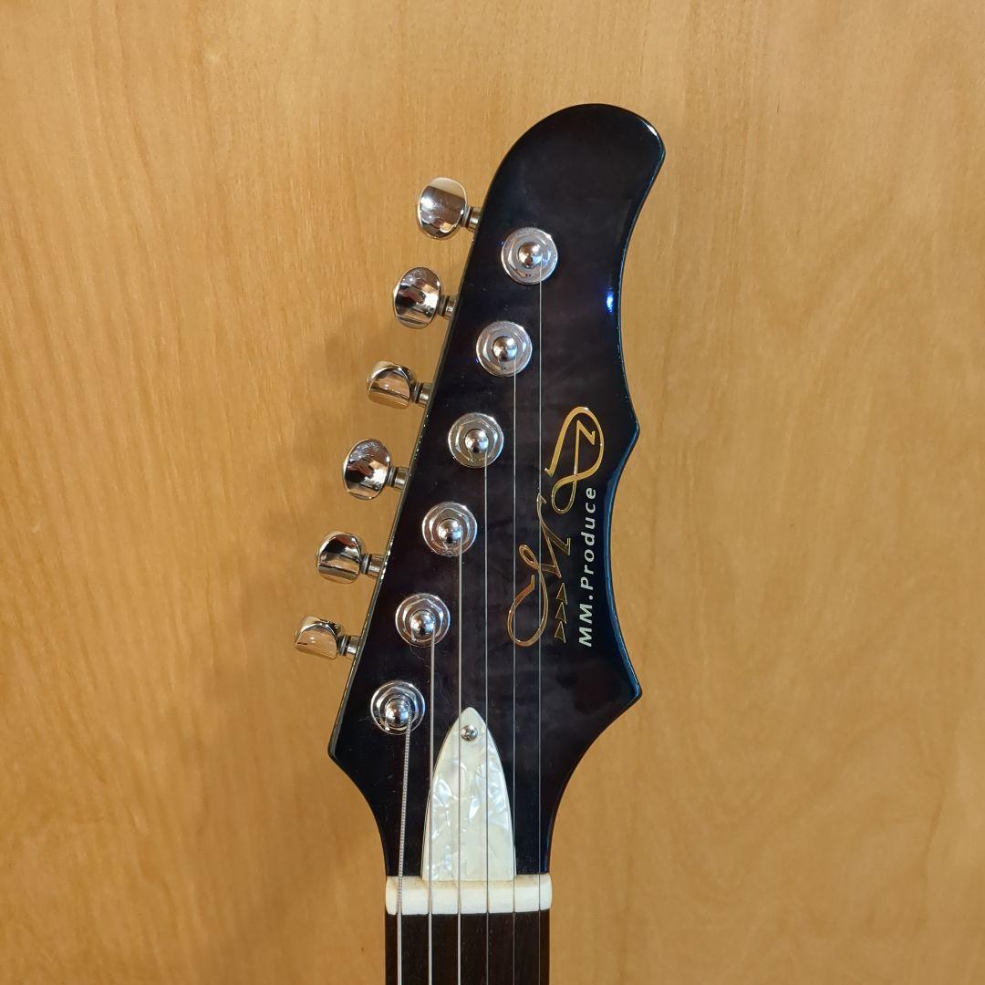ギター MD Guitars G7-Q SBK