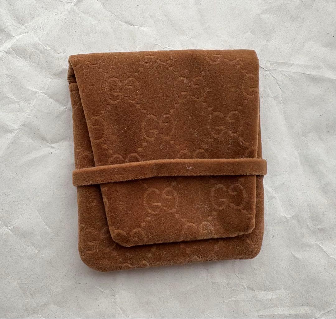 GUCCI シルバー ネックレス ポーチ付き