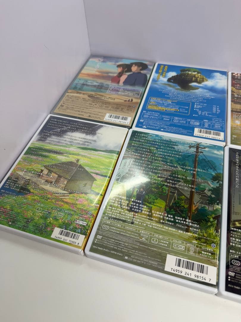 アニメ映画ジブリDVD 6作品　他2作品