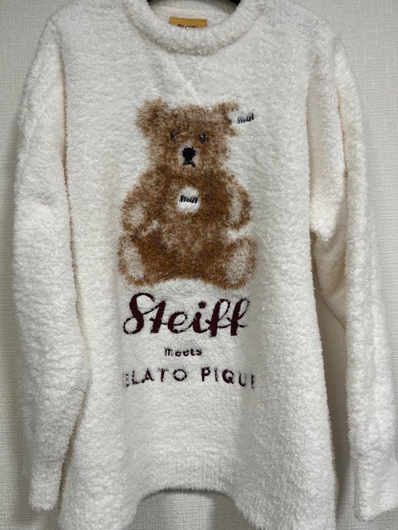 ジェラートピケ　Steiff パウダージャガードプルオーバ