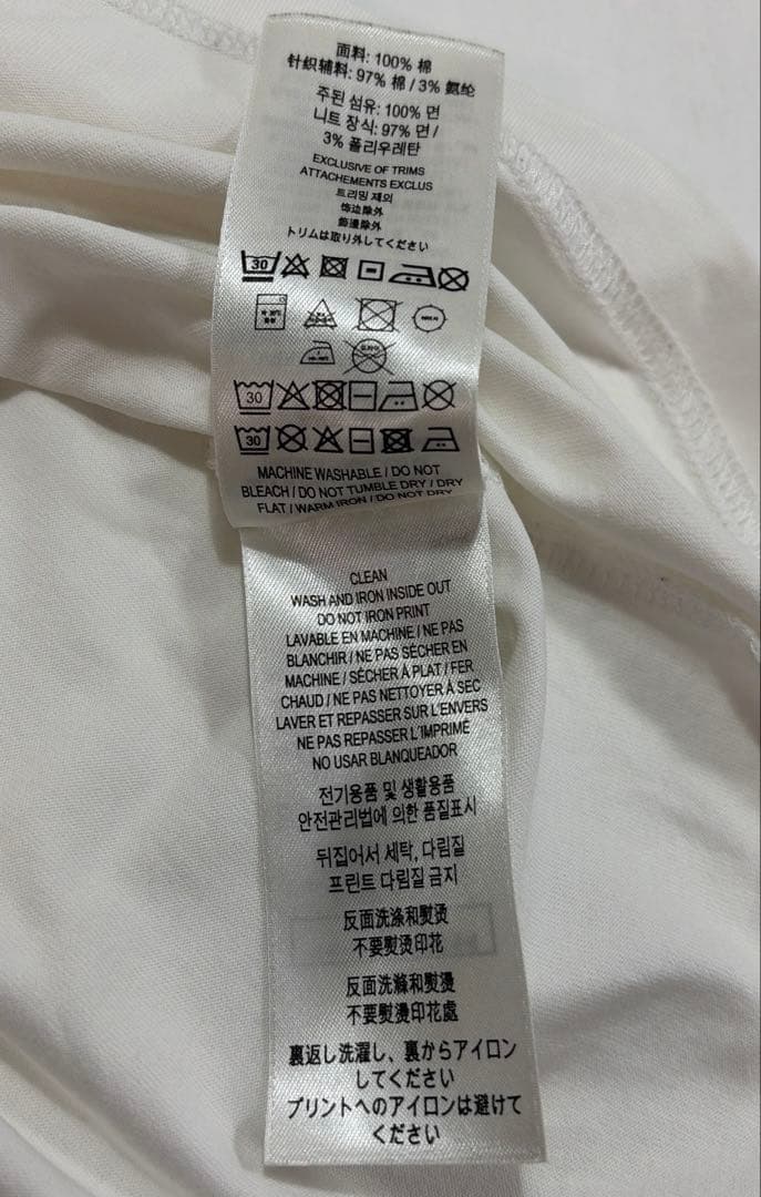 美品⭐︎BURBERRY バーバリー　レディース半袖Tシャツ　白　サイズS