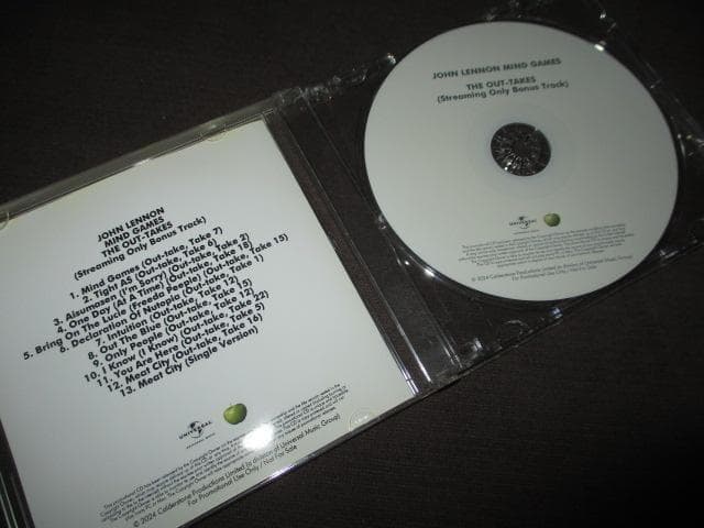 John Lennon Mind Games (RARE SET!! 送料込み）
