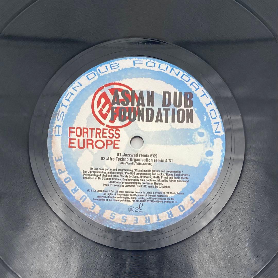 洋楽 Asian Dub Foundation / Fortress Europe