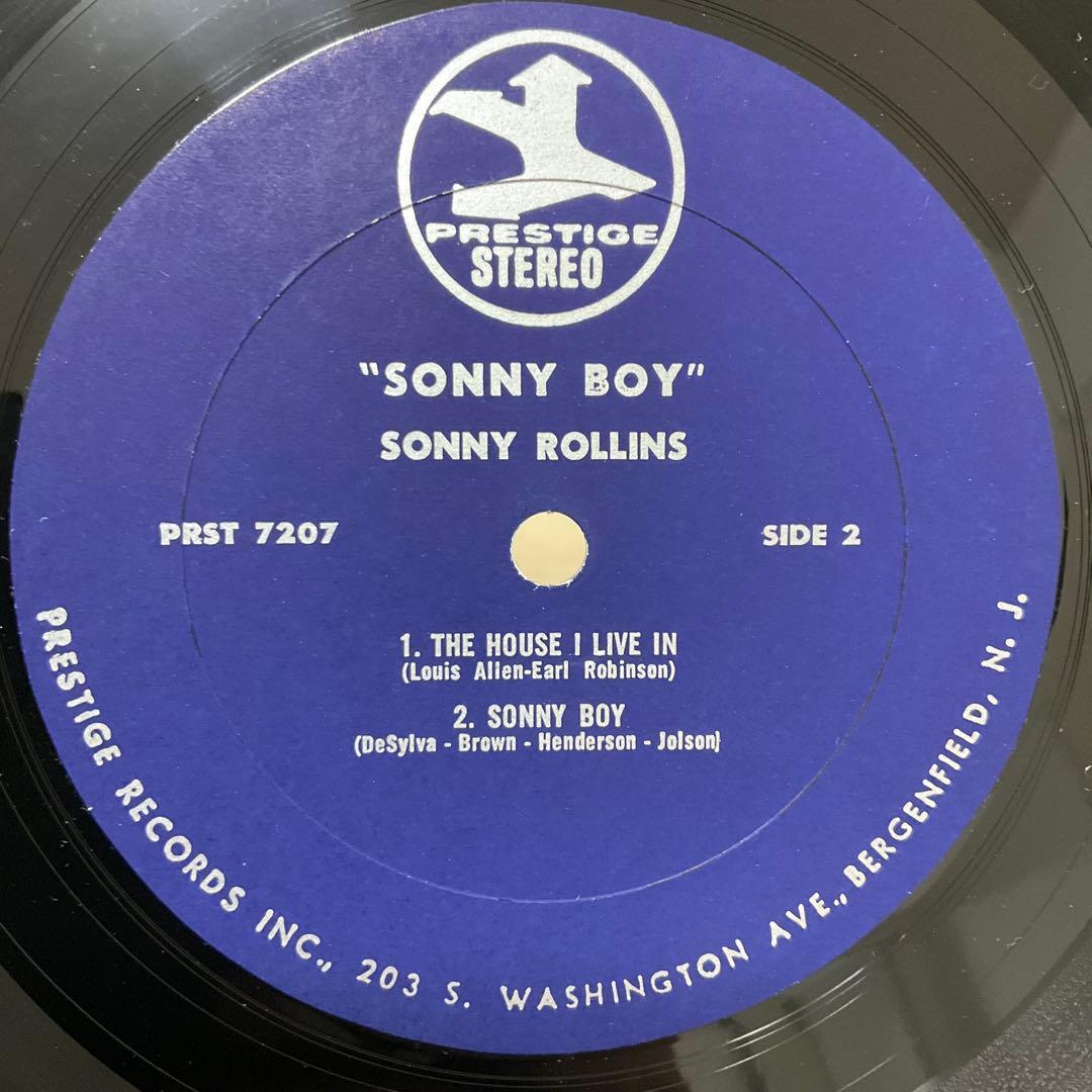 SONNY BOY ソニーロリンズ　US盤レコード　ヴァンゲルダー刻印