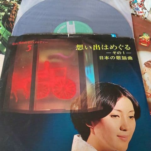日本のメロディー レコード9枚セット