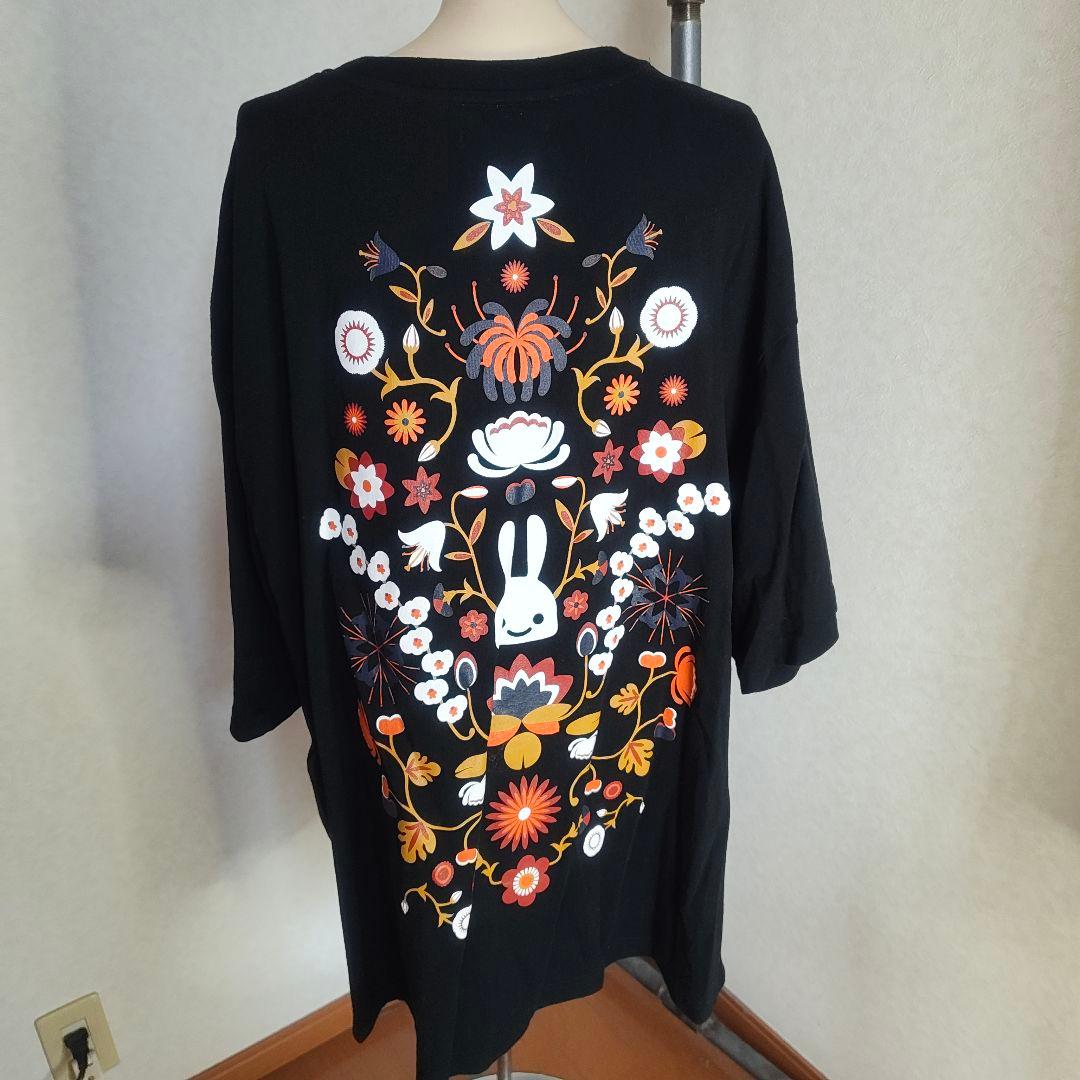 オーバーサイズ✨CUNE/キューン DDDC 天竺 Tシャツ ブラック Oサイズ
