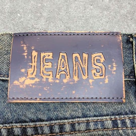 パンツ 00s archive wide buggy denim y2k
