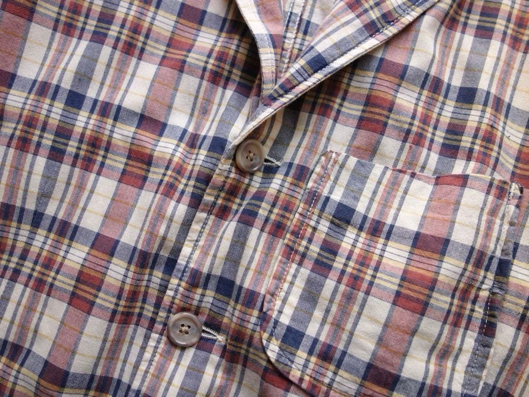 ENGINEERED GARMENTS ベイカージャケット S マドラスチェック