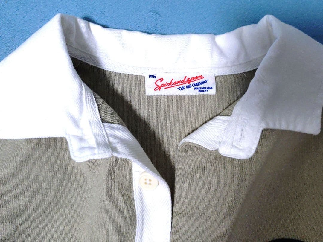 Spick & Span　ラガーシャツ