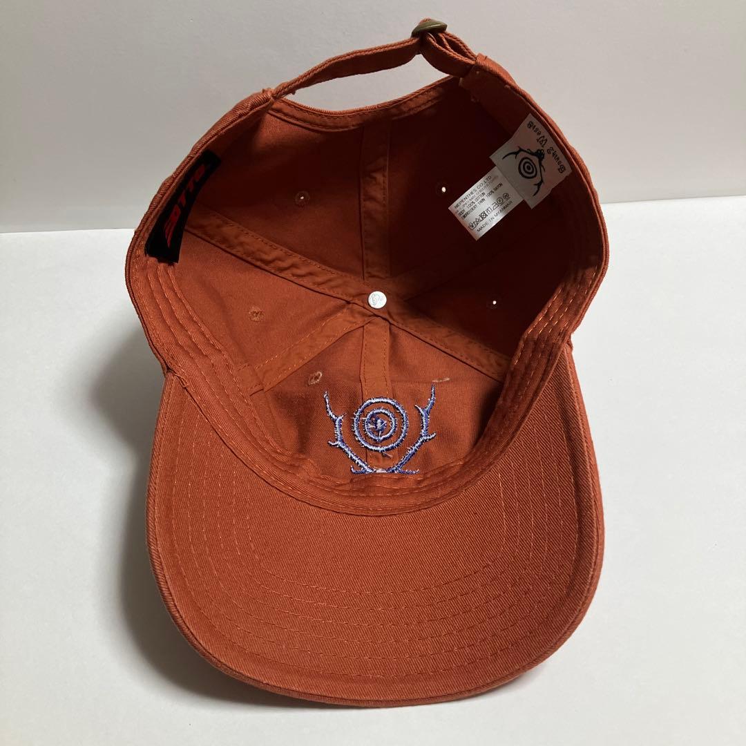 South2West8　ストラップバックキャップ　オレンジ