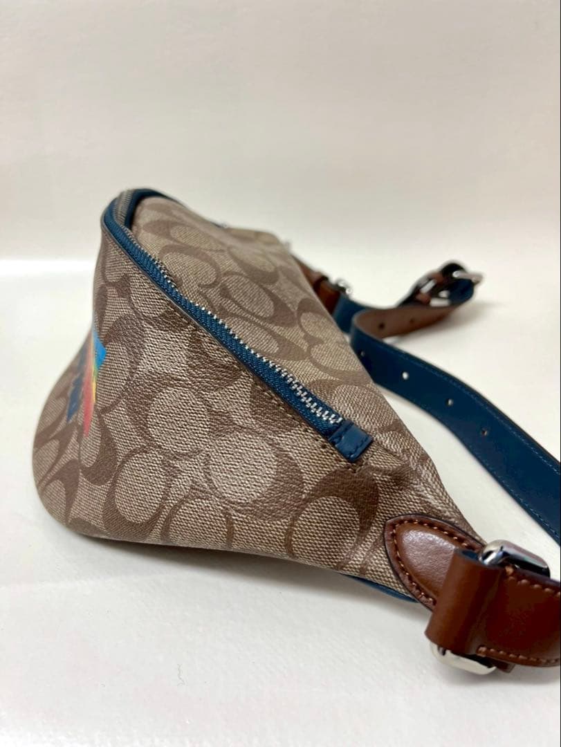 COACH ボディバッグ・ウエストポーチ ブラウン・マルチカラー