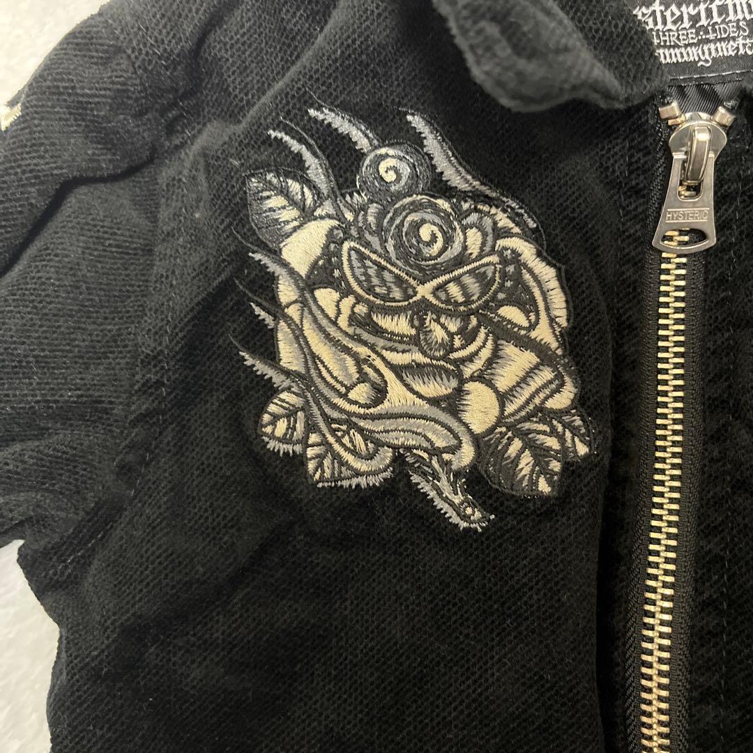 レア　HYSTERIC MINI全刺繍コーデュロイジャケット