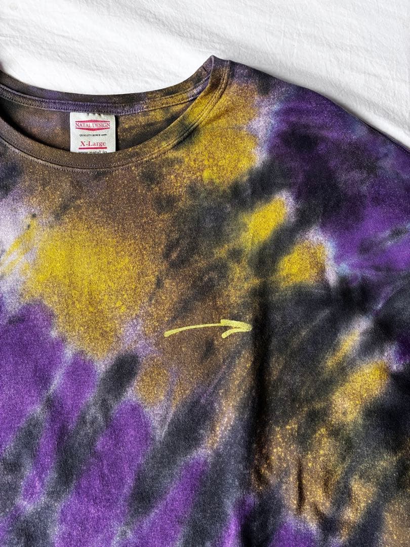 トップス NATAL DESIGN HEMP WIDE TEE AIOT! DYE ver