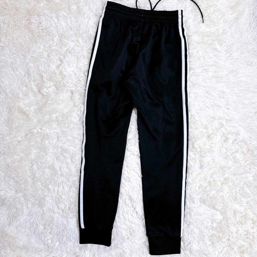 adidas ブラック ジャージ上下 セットアップ M/XS トラックジャケット