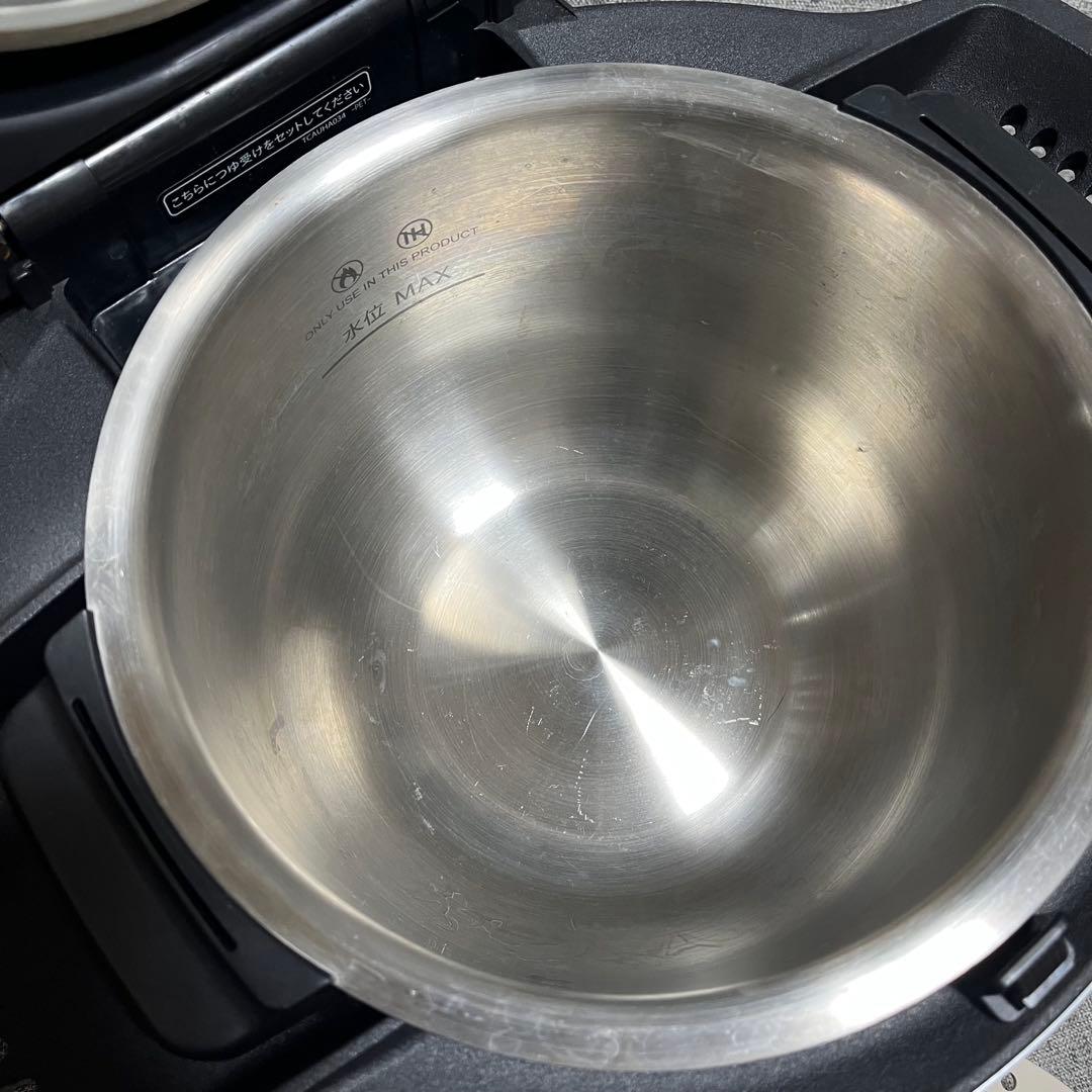 シャープ　ヘルシオ　ホットクックKN-HW16E-W 無水調理器　付属品完備