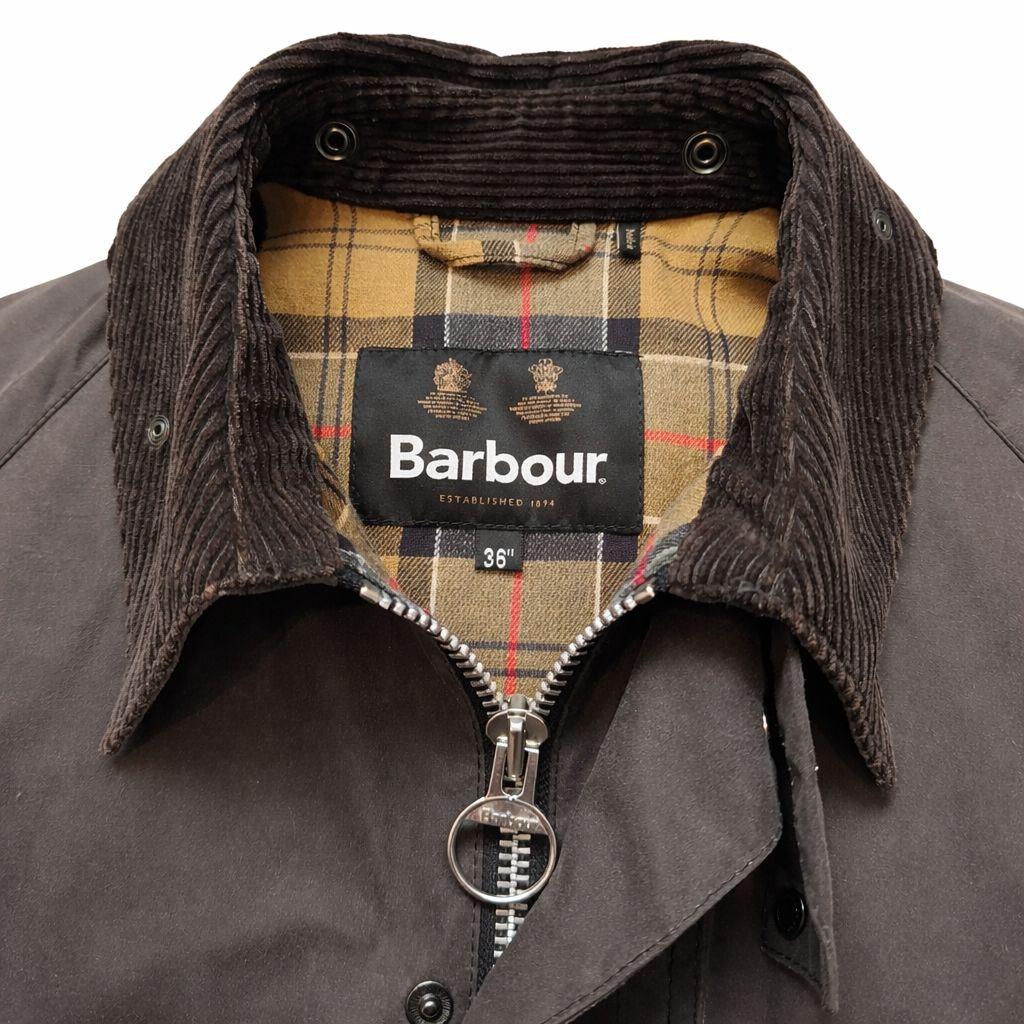 【美品】Barbour TRANSPORT WAX 完売 グレー