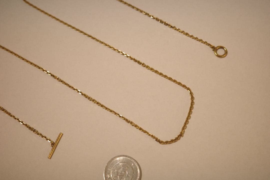 アクセサリー All Blues String Necklace Gold 60cm