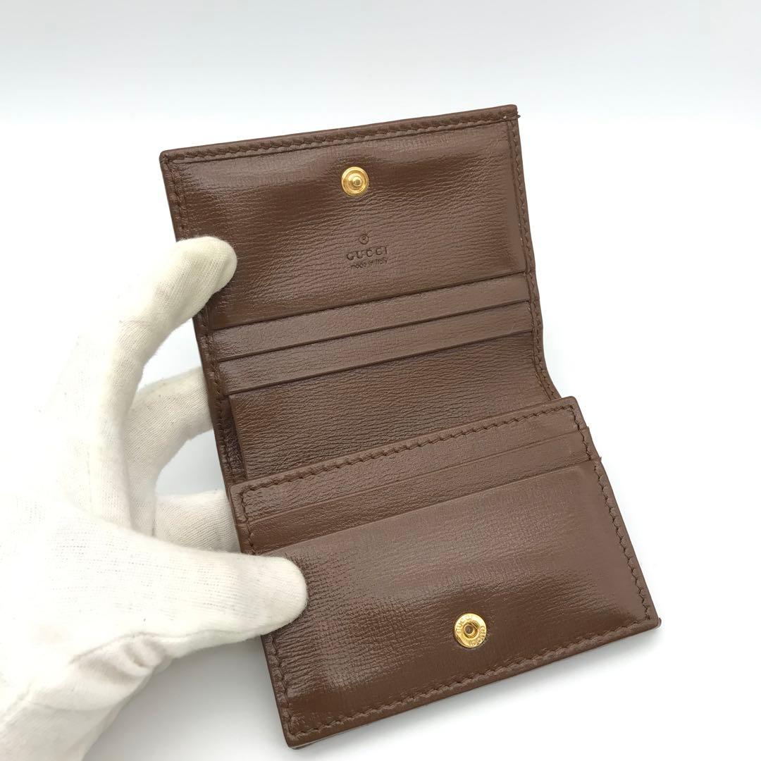 正規品　新品同様　グッチ財布　グッチホースビット　グッチGGスプリーム レザー