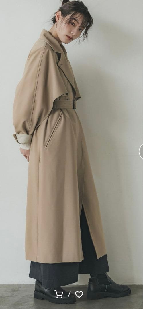 【美品】PUBLIC TOKYO アンバーヨーク トレンチコート