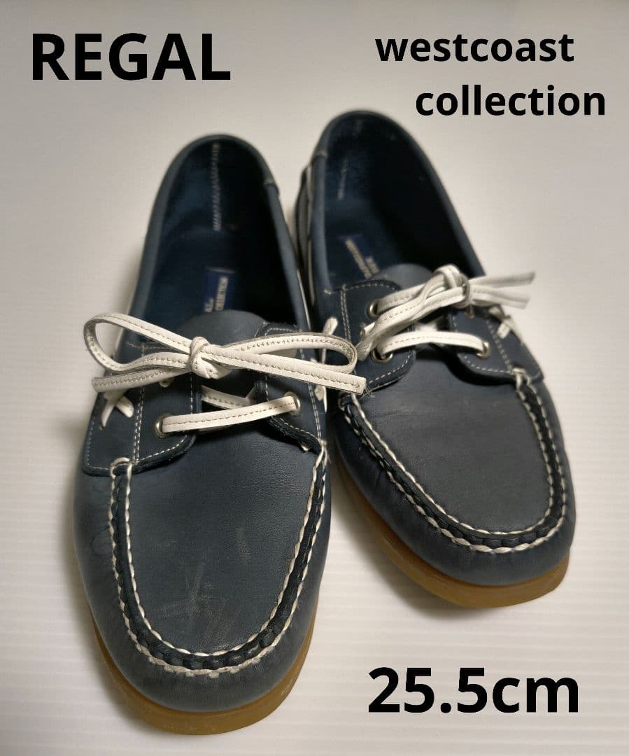 【未使用】リーガル westcoast collection デッキシューズ