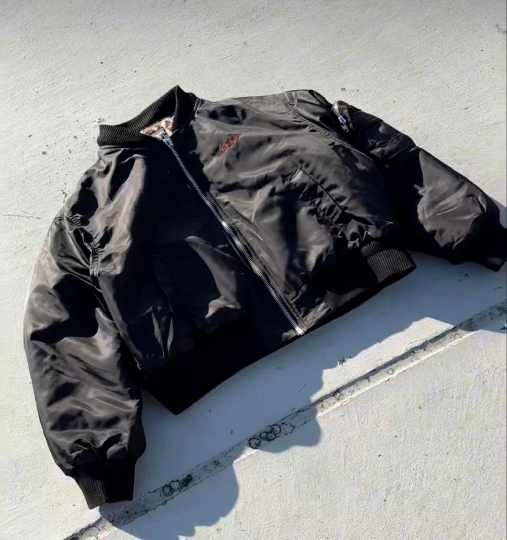 Mサイズ　9/S PROJECT MA-1 - BLACK