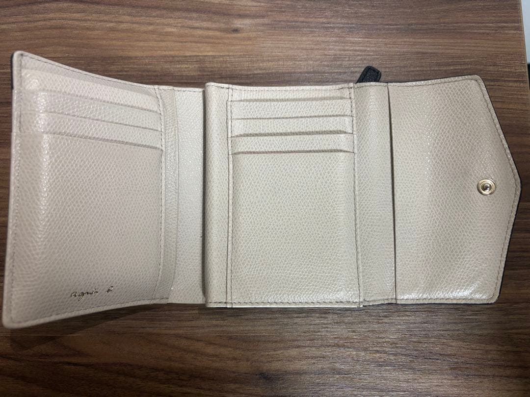 agnes b.2つ折り財布 ウォレット