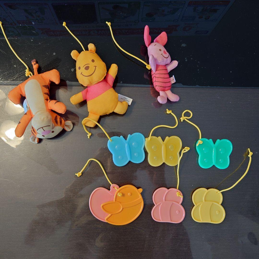 【美品】くまのプーさん 選べる回転6WAY ジムにへんしんメリー プーメリー