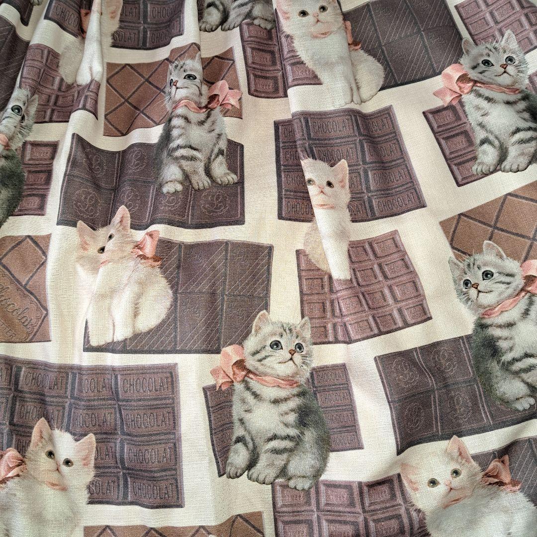 美品　Leur Getter Sweet Cat　Camisole OP白