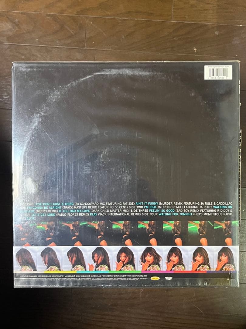 Jennifer Lopez　J TO THA LO! THE REMIX　LP