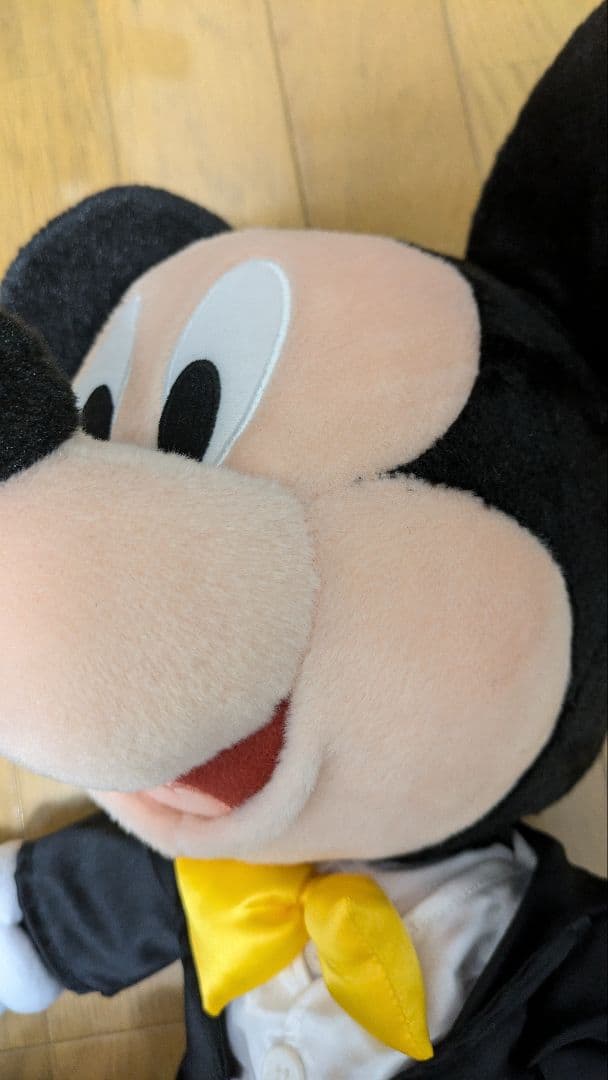 ミッキーマウス タキシード ぬいぐるみ 大きめ　ディズニー