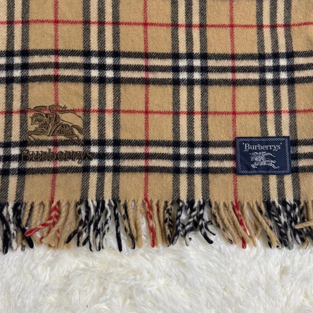 Burberry's ノバチェック 膝掛け ブランケット ウール 大判 西川