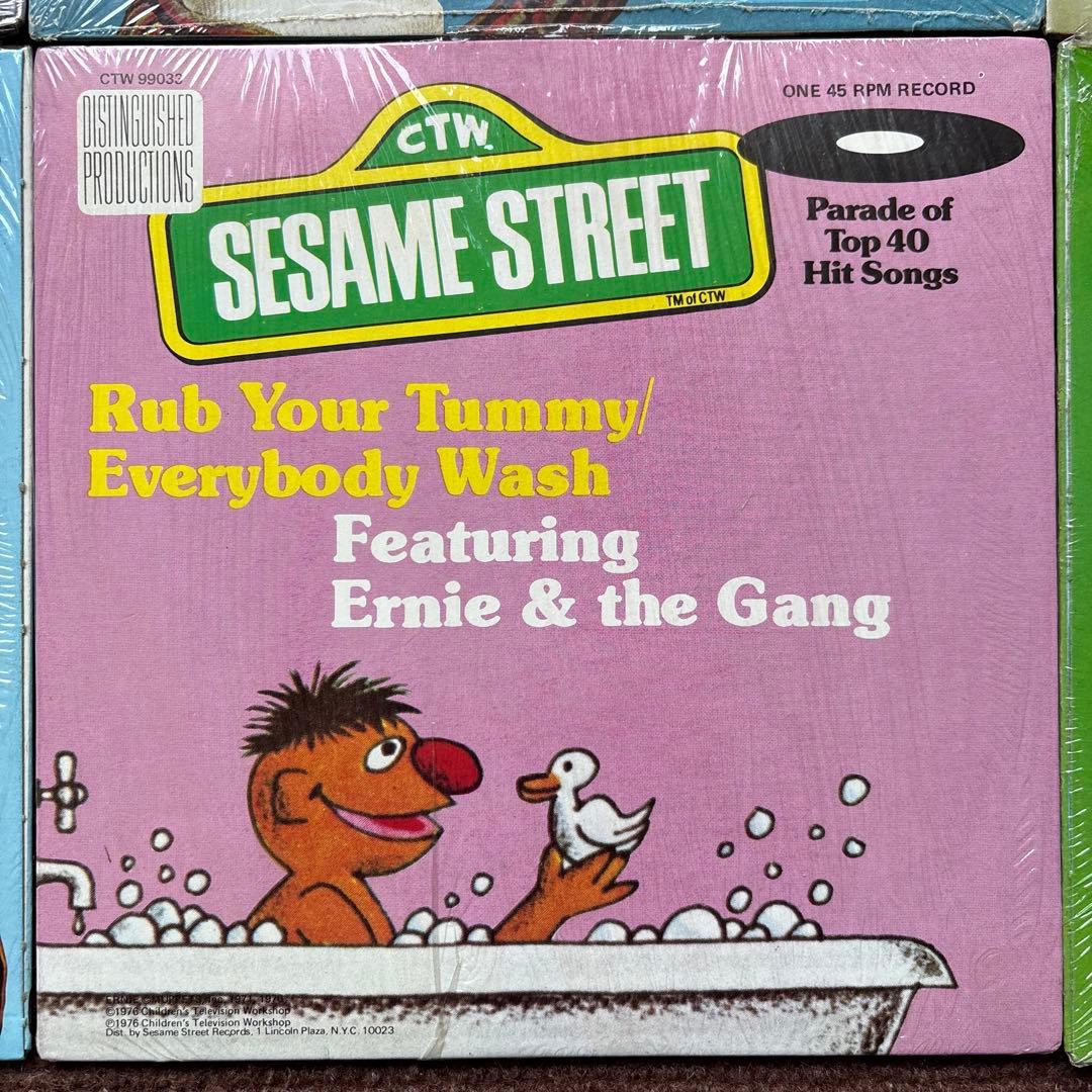 【未開封】セサミストリート SESAME STREET レコード 6枚セット