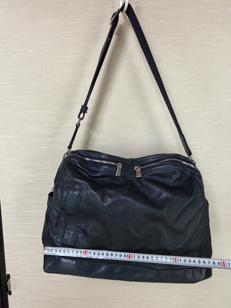 aniary レザーショルダーバッグ