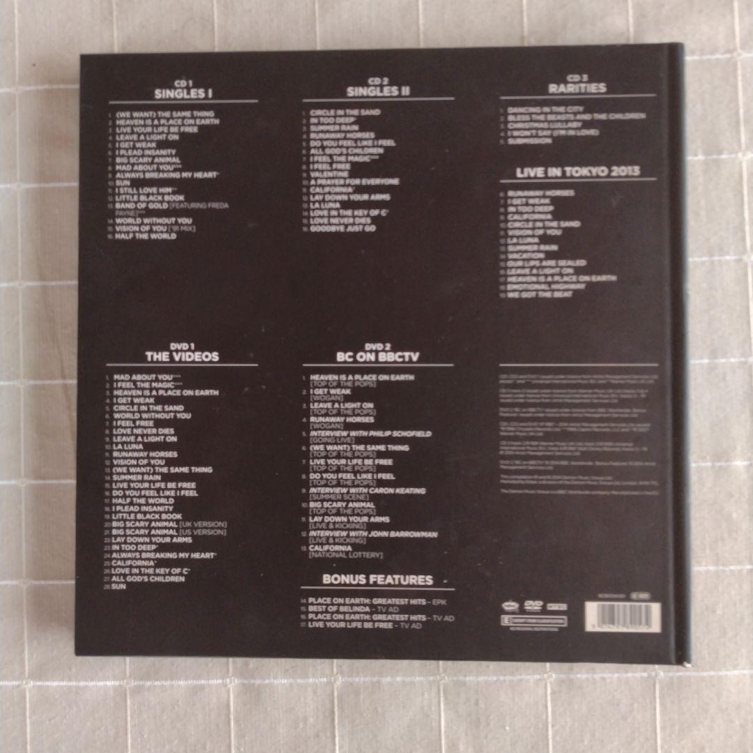 超希少品（訳あり特価）ベリンダ・カーライルアンソロジー輸入盤（3CD+2DVD）