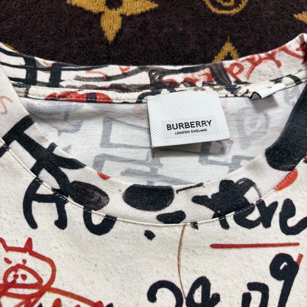 BURBERRY グラフィティ Tシャツ L