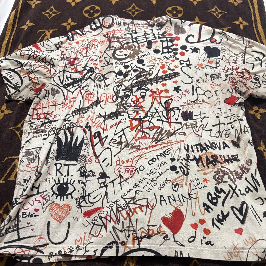 BURBERRY グラフィティ Tシャツ L