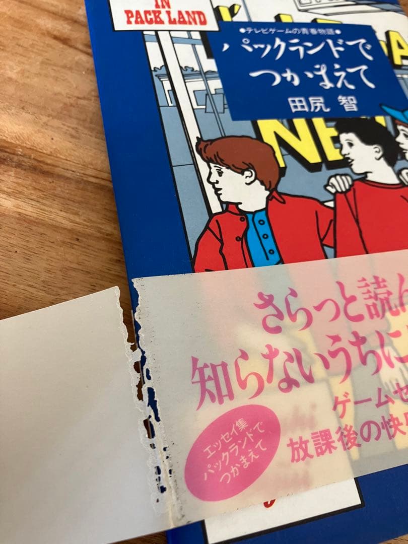 中古　パックランドでつかまえて　田尻智　初版