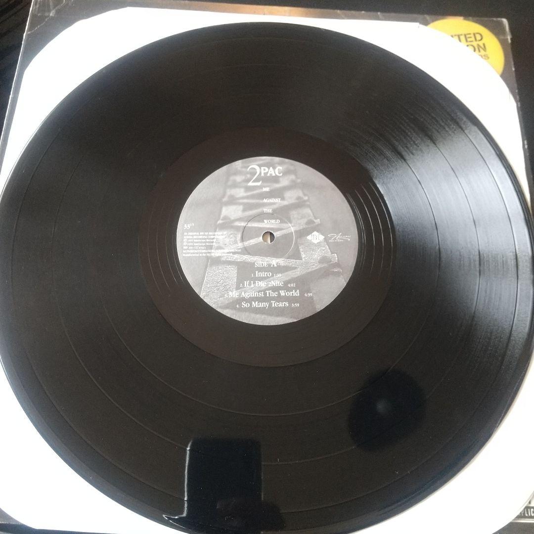 2PAC ME AGAINST THE WORLD 限定版 VINYL