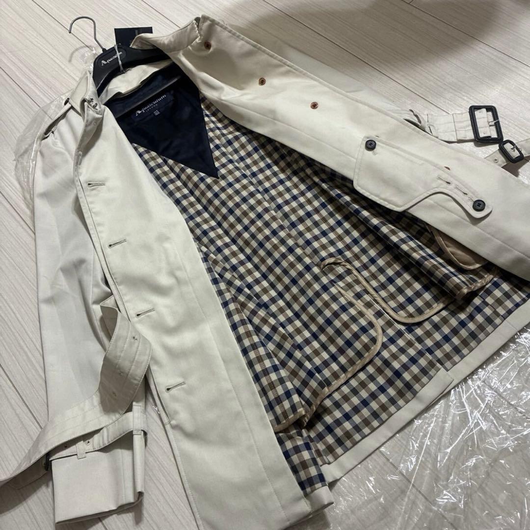 Aquascutum アクアスキュータム トレンチコート 新品タグ　ライナー