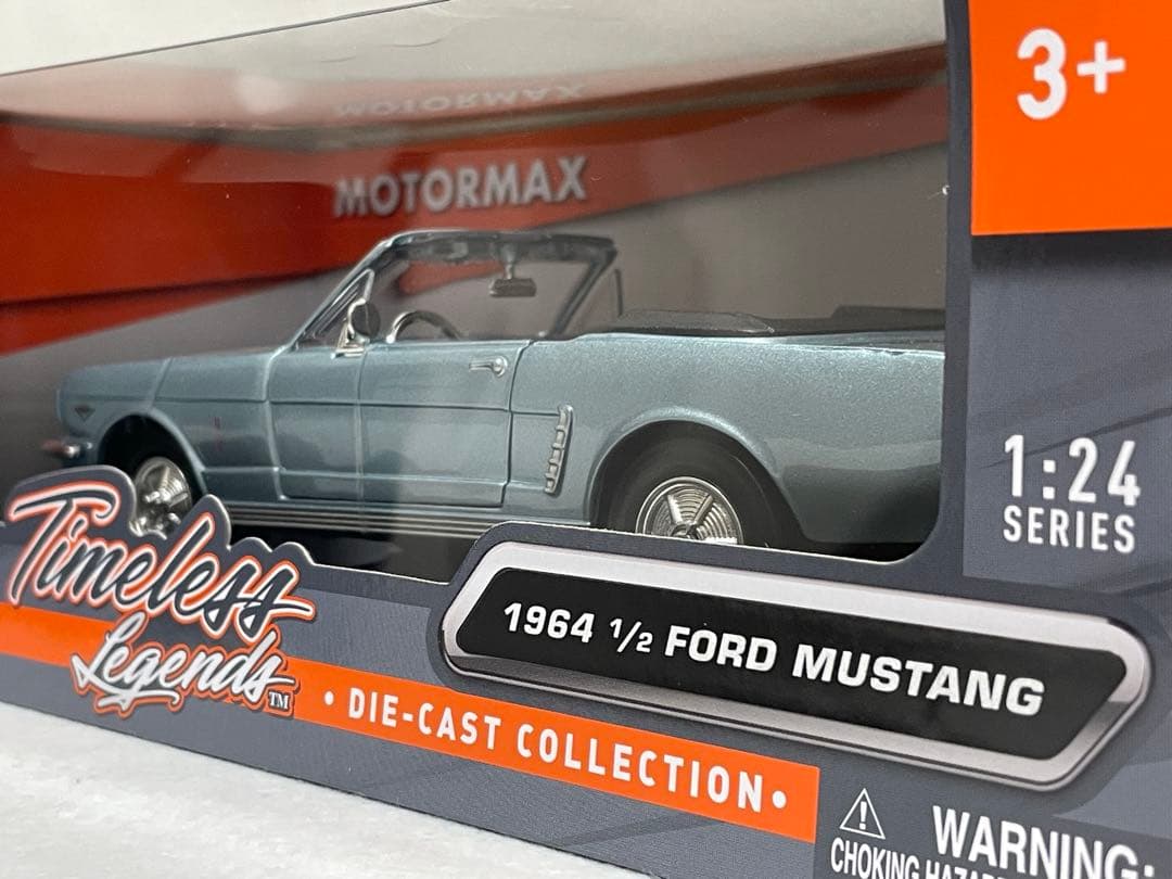 1964 フォード マスタング コンバーチブル 1/24 モーターマックス
