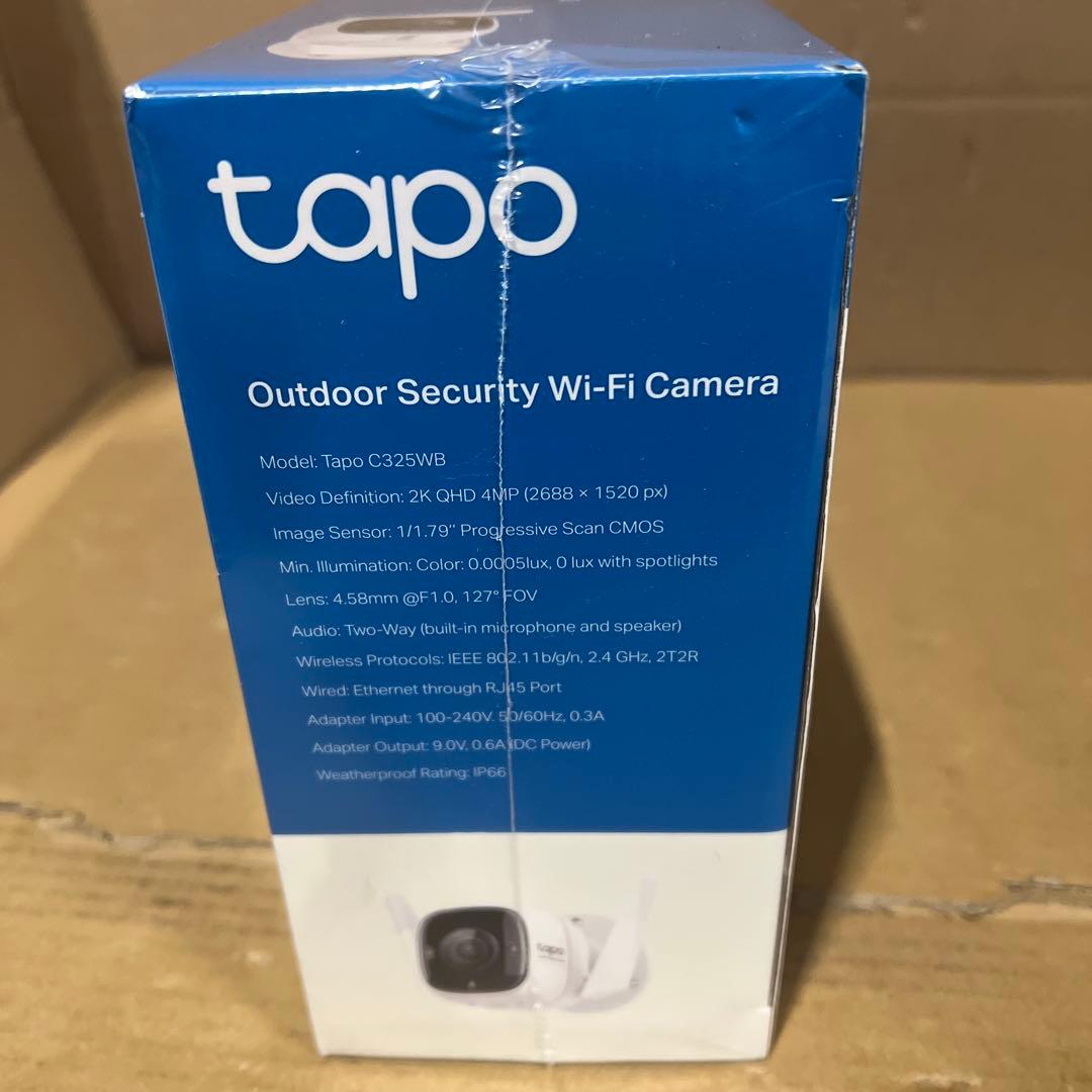 TP-Link Tapo WiFi ネットワークカメラ 防犯カメラ C325WB