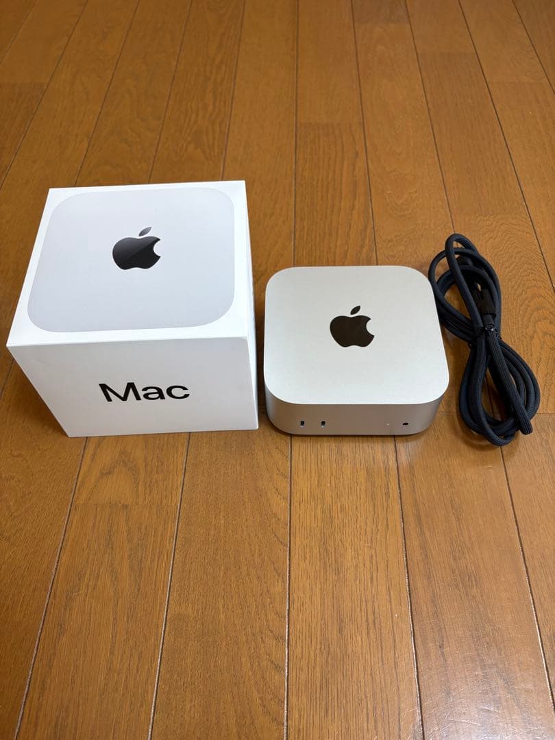 【新品同様】★★★Apple Mac mini M4 シルバー★★★