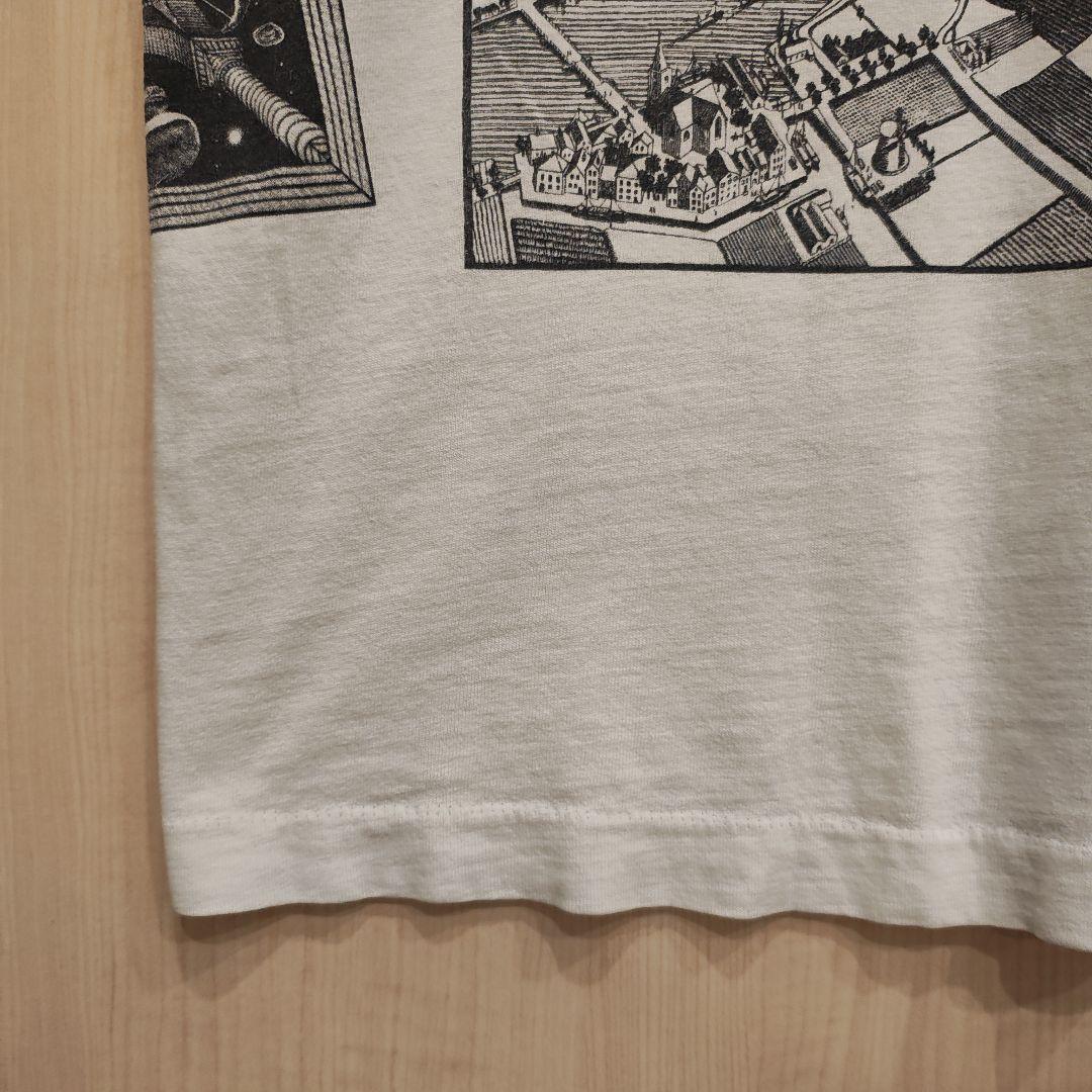 90年代 USA製 M.C ESCHER エッシャー Tシャツ 両面プリント
