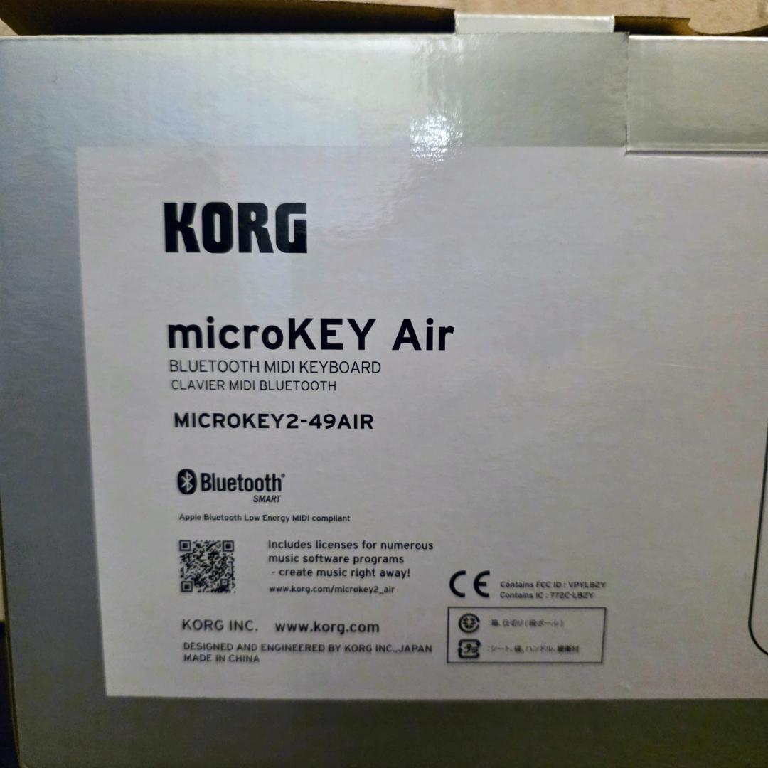 KORG MICROKEY2-49AIR USBワイヤレスMIDIキーボード