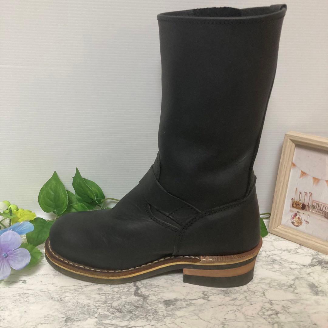 Golden Retriever ロングエンジニアブーツ 22.5cmブラック