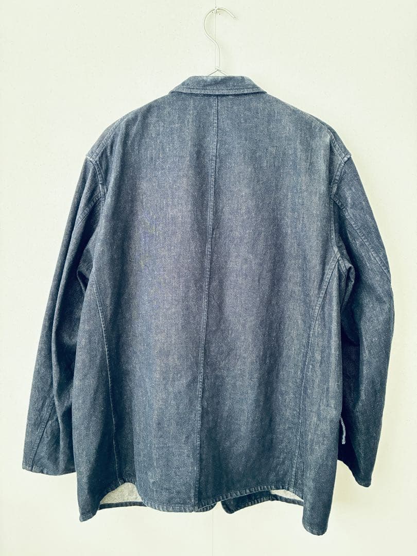 COMOLI 25SS ネイビーデニム ジャケット B01-01023 サイズ２