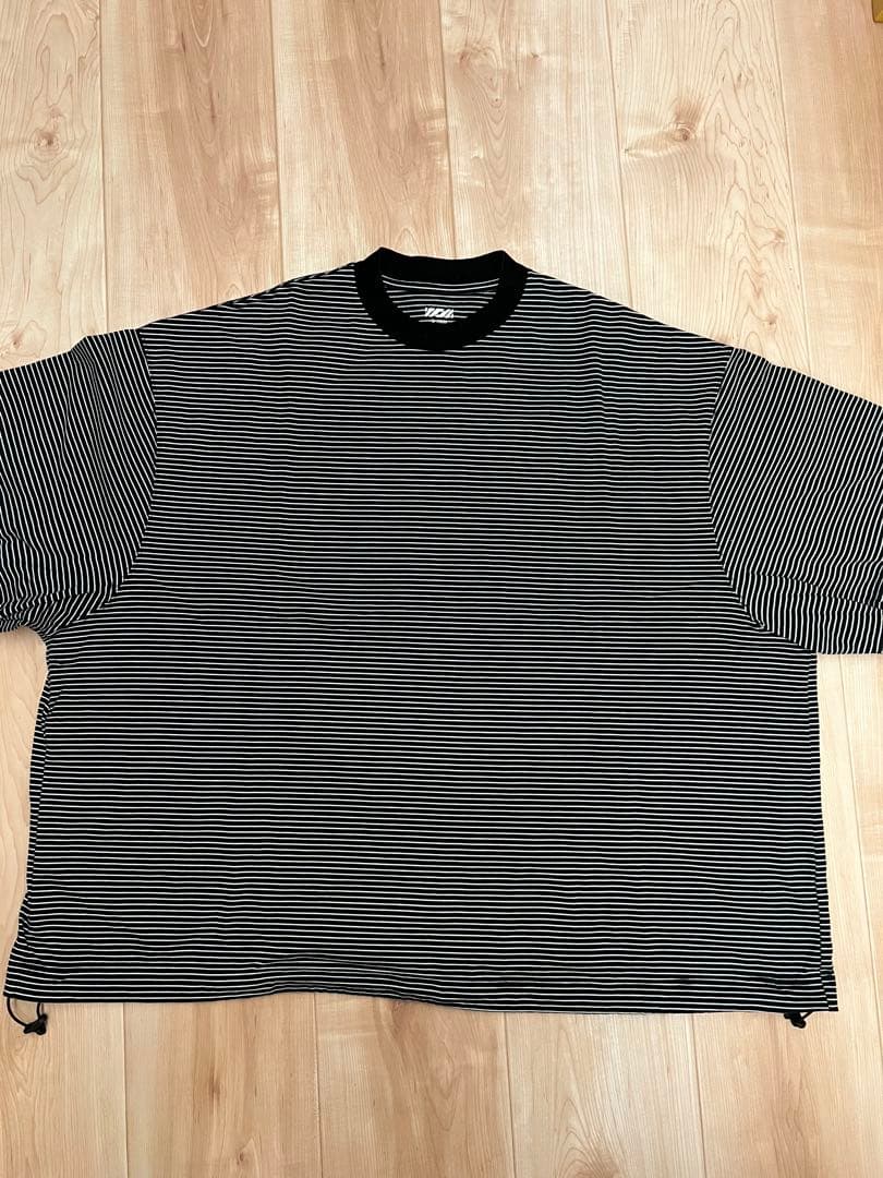 トップス is-ness BALLOONBORDERSHORTSLEEVET-SHIRT