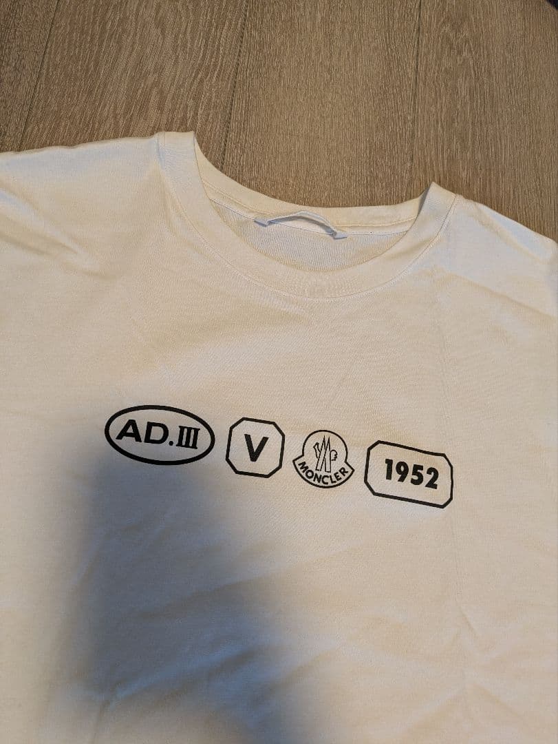 モンクレール　ロゴTシャツ　xl